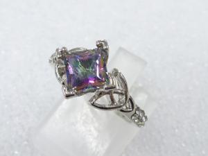 色石　指輪(10号)